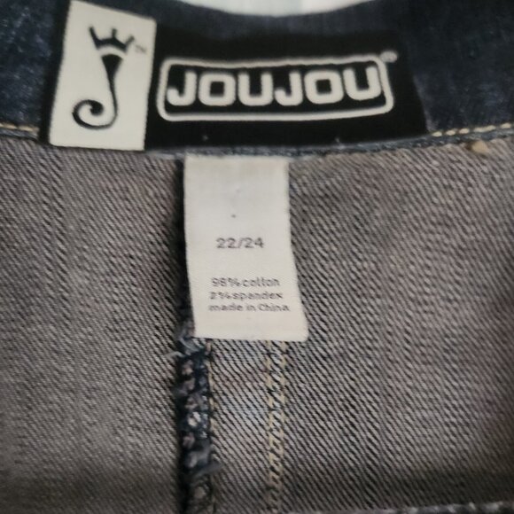 Jou Jou Button Up Denim Dress Size 22/24 - Picture 3 of 8